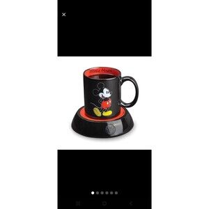 Disney Mickey Mouse Gift set, 10oz Mug & Warmer NIB